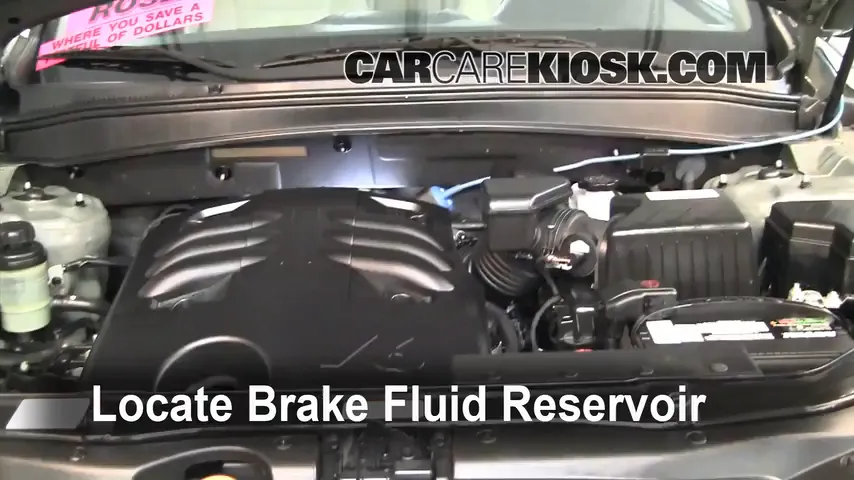 2009 Hyundai Santa Fe Limited 3.3L V6 Brake Fluid